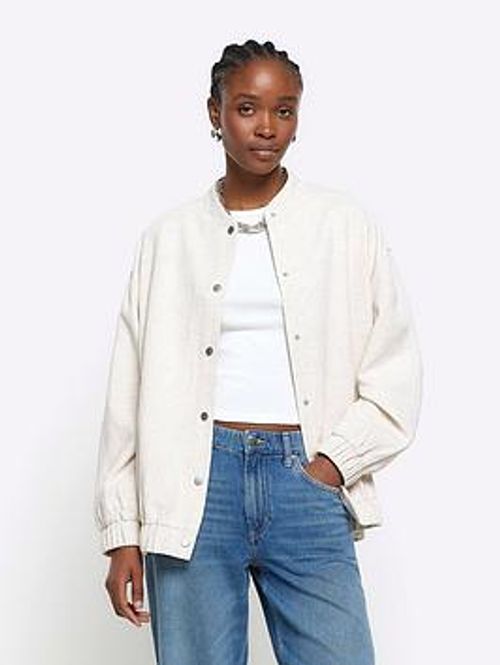 River Island Linen Oversized...