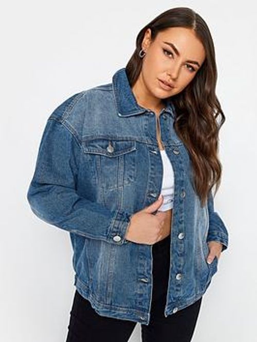 Yours Curve Oversized Denim...