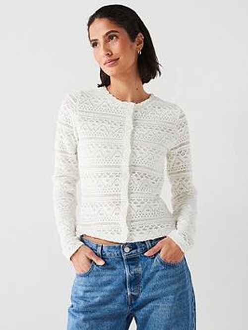 V By Very Crochet Cardigan