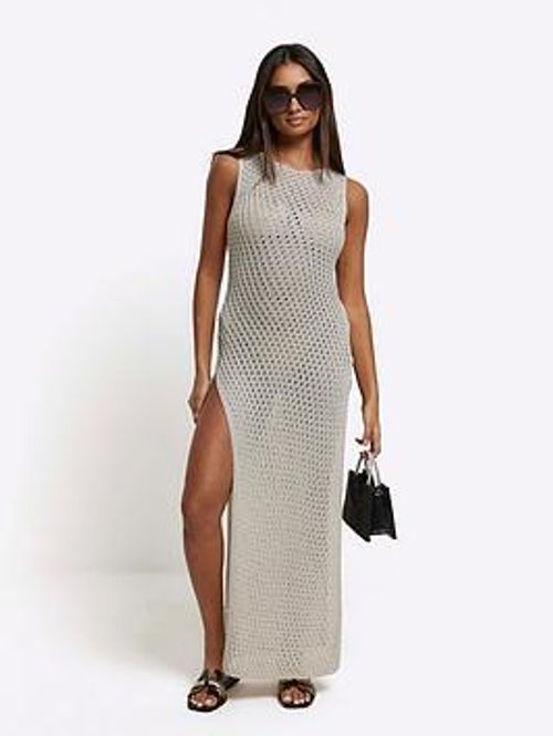 River Island Crochet Split...