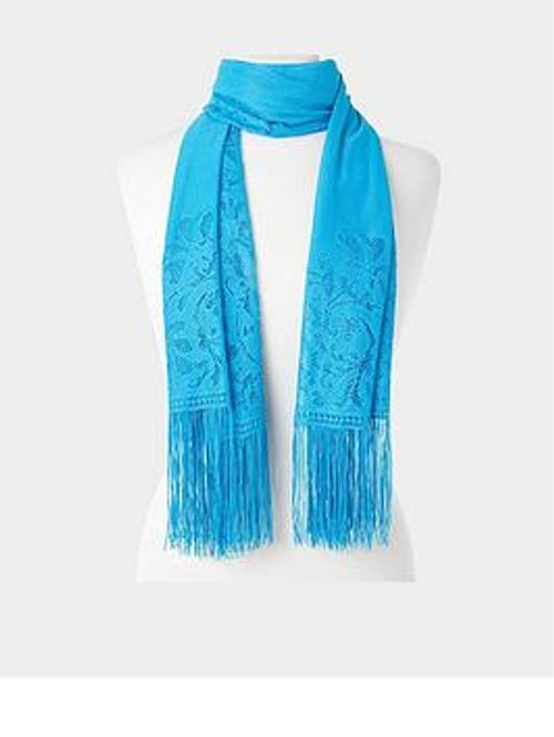 Joe Browns Lace Scarf - Blue