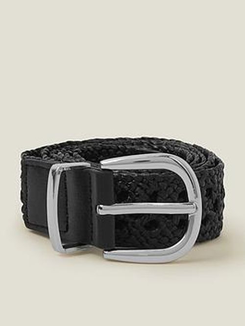 Accessorize Plait Raffia Belt