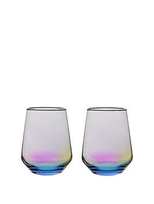 Hestia Set Of 2 Rainbow...