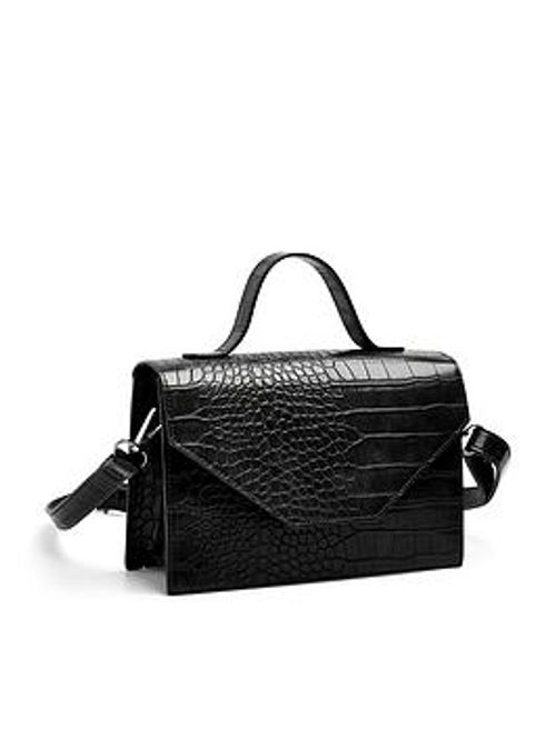 Pieces Crossbody Bag - Black