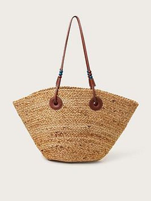 Monsoon Caroline Raffia Tote...