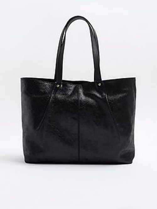 River Island Leather Contrast...