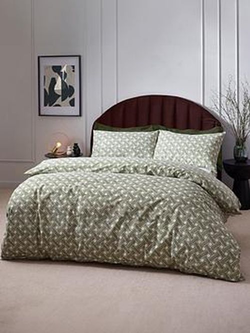 Hoem Alexa Olive Green Duvet...