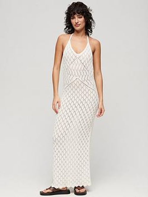 Superdry Crochet Halter Maxi...