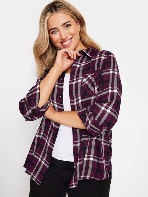 M&Co Long Sleeve Check Shirt