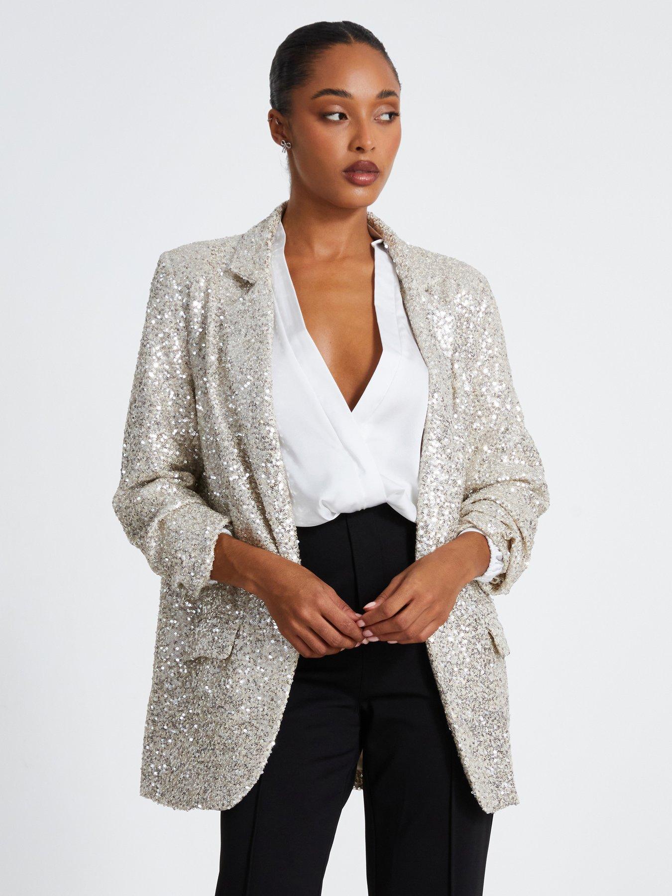Quiz red blazer discount