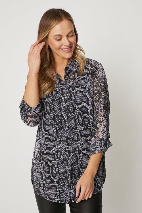 Womens Animal Print Shirt