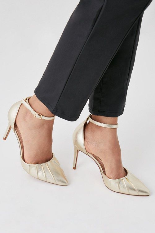 LAST CHANCE DITA ANKLE STRAP PUMP