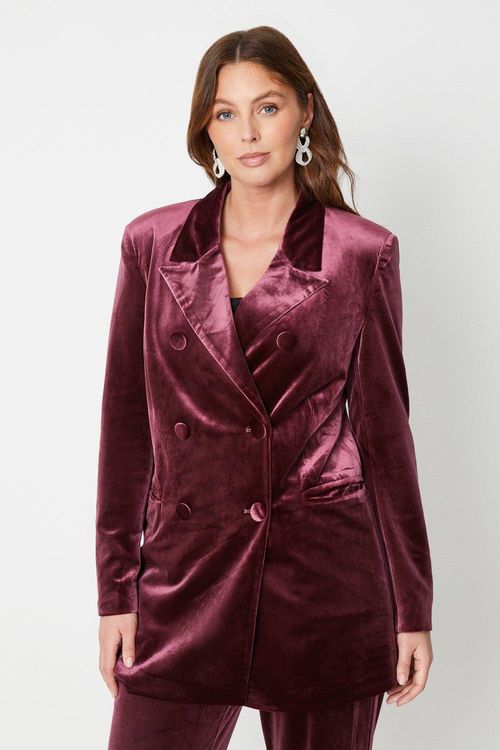 Womens Premium Velvet Double...