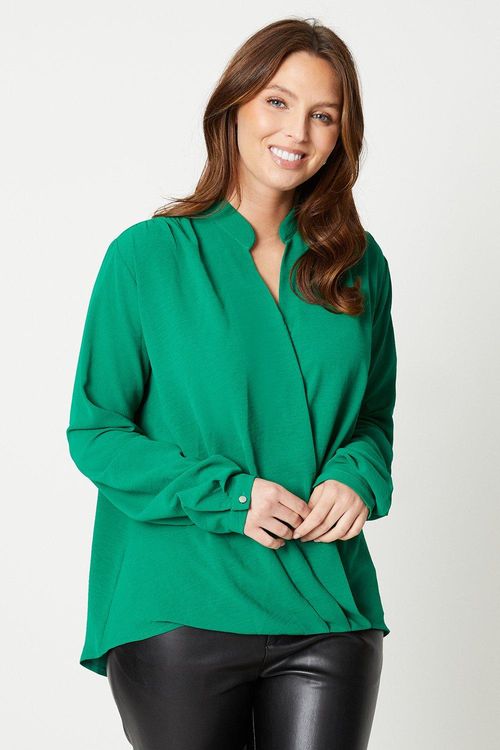 Womens Tall Long Sleeve Wrap...