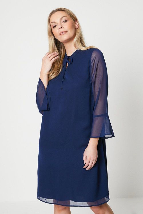 Womens Tall Tie Shift Dress