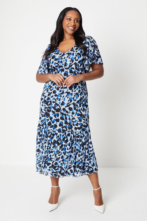 Womens Curve Print Mesh...