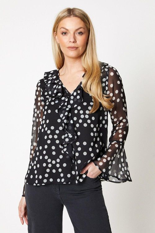 Womens Spot Chain Print...