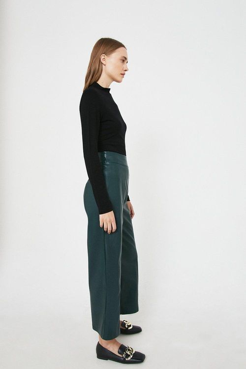 Womens Funnel Neck Long...