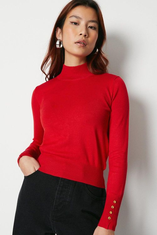 Womens Knitted Turtle Neck...