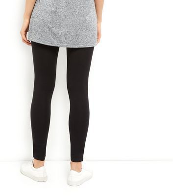 Tall 2 Pack Black Long Length Leggings 