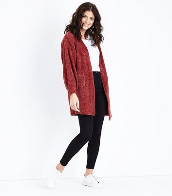 Chenille cardigan hotsell new look