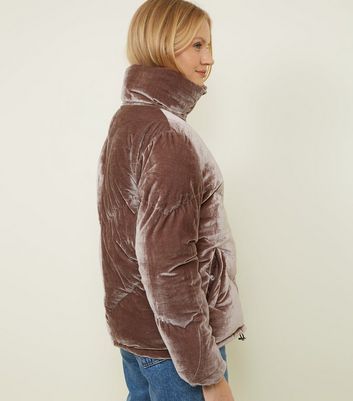 blue vanilla puffer jacket