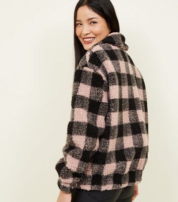 New look deals teddy borg bomber