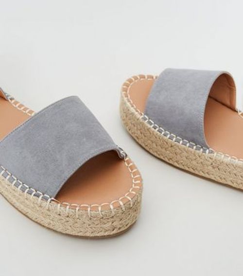 Suedette Espadrille Flatform Sandals Look | Compare | Union Aberdeen Shopping