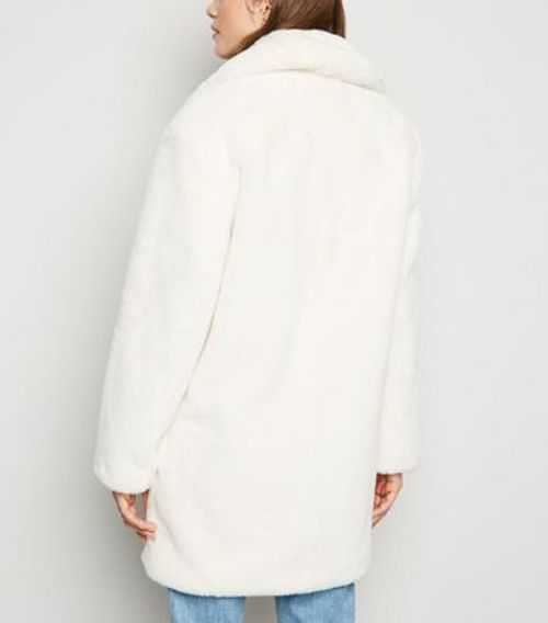 White Faux Fur Longline Coat New Look Compare Union Square Aberdeen Ping Centre White Faux Fur Longline Coat New Look, New Look White Faux Fur Longline Coat