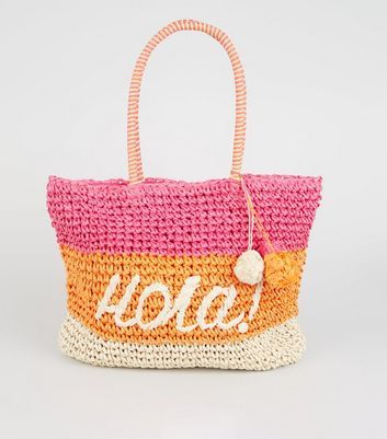 new look pink bolsa