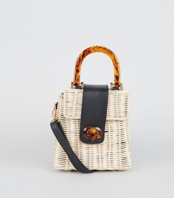 straw bolsa new look