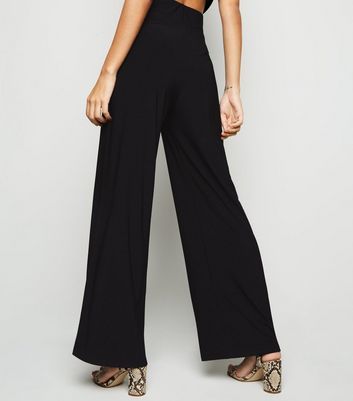 Cameo Rose Black Flared Trousers New 