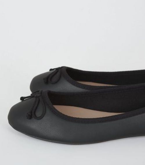 Fit Black Bow Front Ballet Pumps New Look Compare | Union Square Aberdeen Shopping Centre