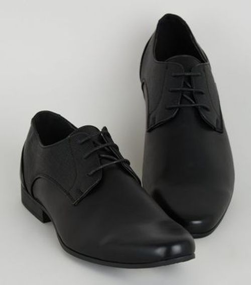 Black Embossed Formal Shoes...