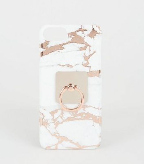 Rose Gold Marble Effect Case...