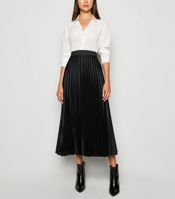 pleated skirt new look