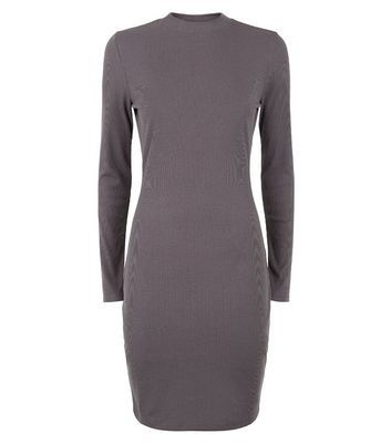 Long Sleeve Mini Bodycon Dress 