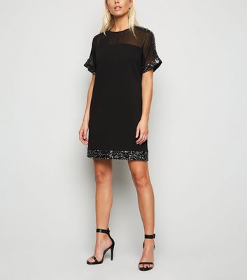 new look sequin dress