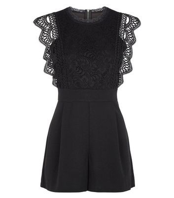 new look cameo rose black dress