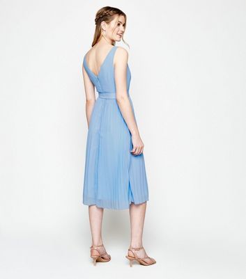 new look light blue dress