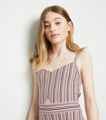 new look pink jumpsuit