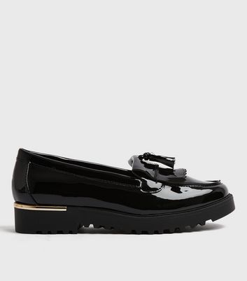 new look chunky cleated loafer