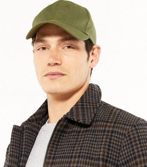 Men's Olive Canvas Twill Cap...