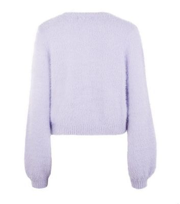 purple cardigan new look