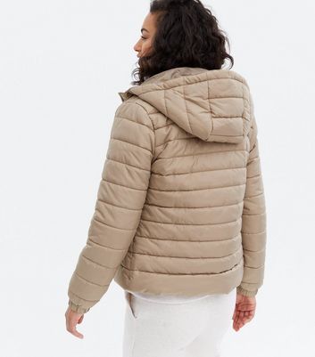 camel puffer coat