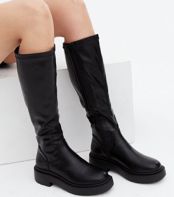 Chunky boots clearance new look