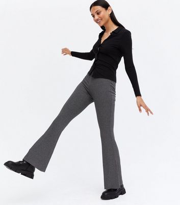 John Lewis Taylor Bootcut Ponte Trousers Black at John Lewis  Partners