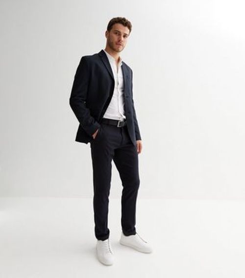 Men's Navy Skinny Fit Suit...