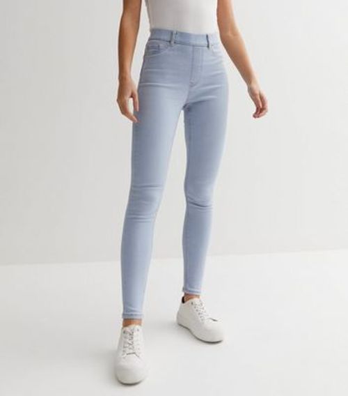 Pale Blue Lift & Shape Emilee Jeggings New Look, £16.99