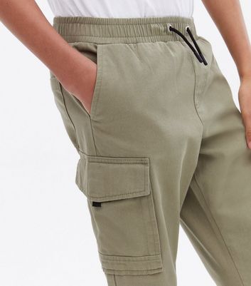 Girls Khaki Cargo Trousers New Look 